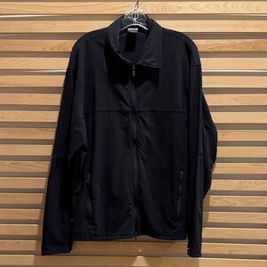 Nike Men's Black Full-Zip Lightweight Jacket